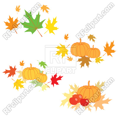 400x400 Design Elements For Thanksgiving Day