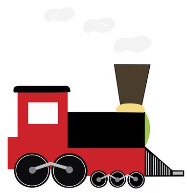 382x395 Beautiful Train Clip Art Free