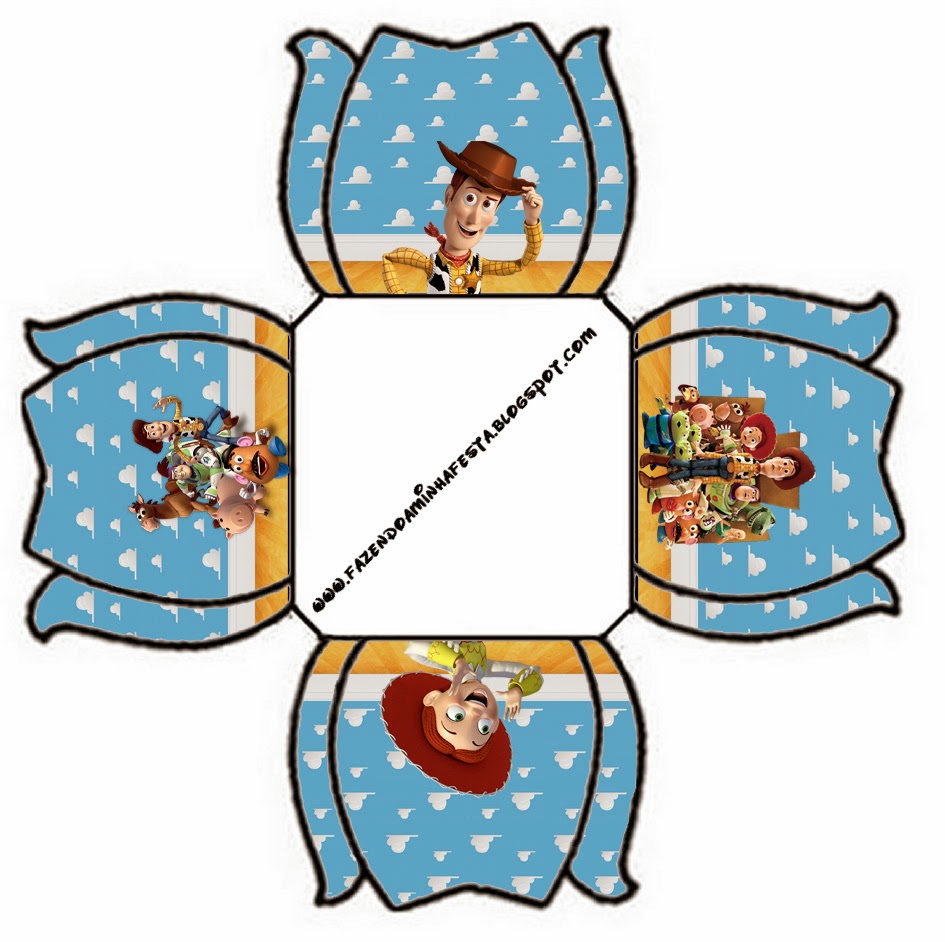 945x942 Toy Story 3 Free Printable Boxes. Oh My Fiesta! In English