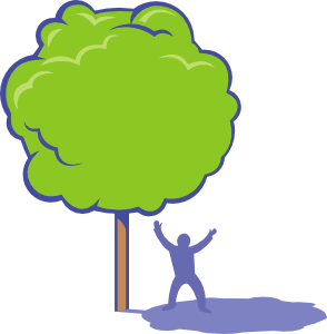 294x300 Shady Tree Clip Art