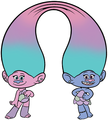 456x507 Collection Of Dreamworks Trolls Clipart High Quality, Free
