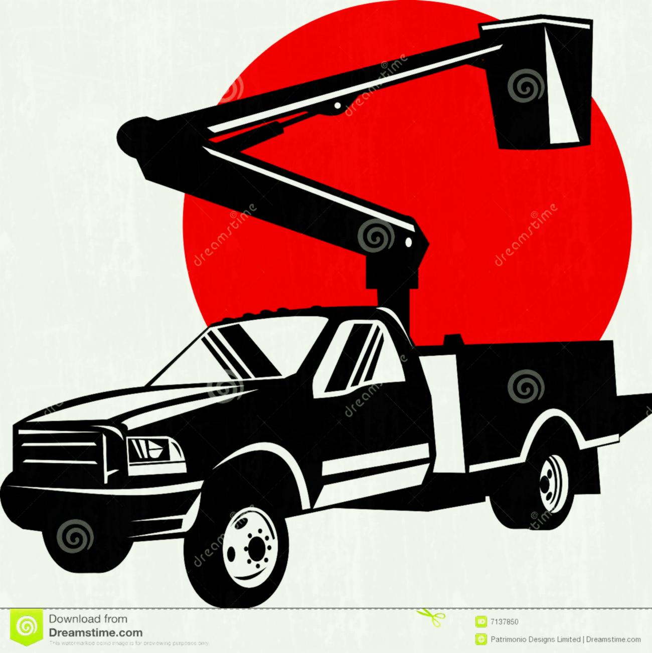 1300x1303 Bucket Truck Clipart Clip Art