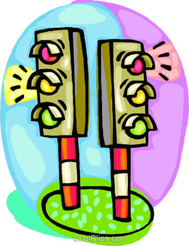 369x480 Traffic Lights Royalty Free Vector Clip Art Illustration Vc001363
