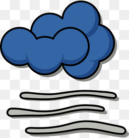 260x277 Foggy Weather Clipart