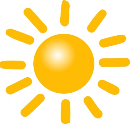 425x404 Weather Sunny Clip Art Free Clipart Images