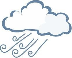 249x202 Windy Weather Clipart