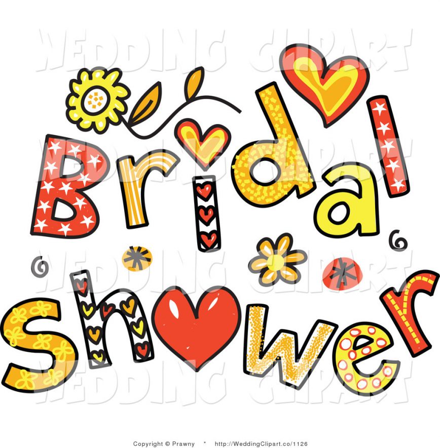868x885 Free Clipart For Bridal Showers
