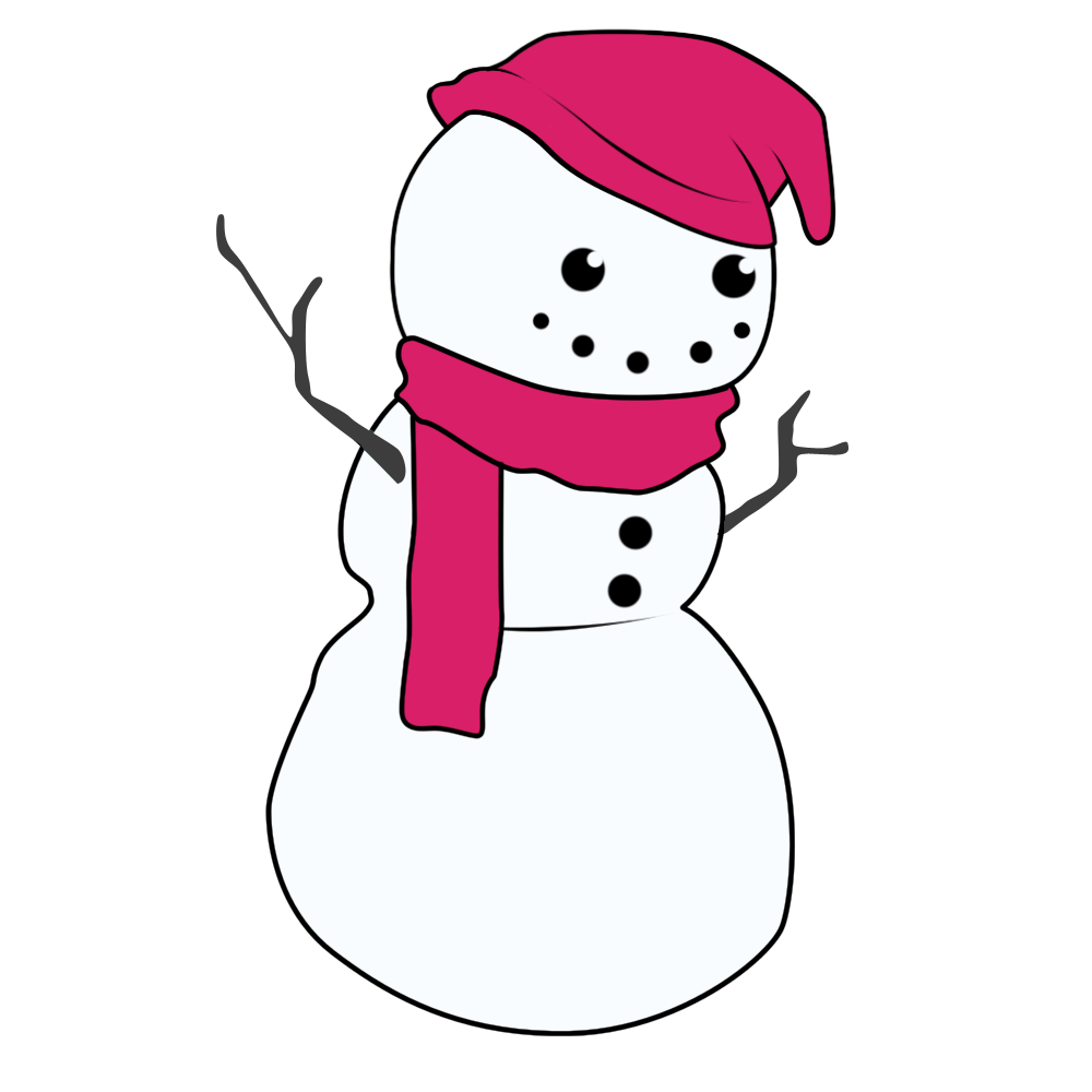 1000x1000 Snowman Clipart Snowman Clip Art