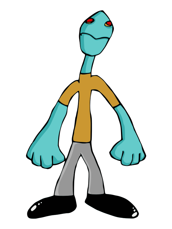 600x800 Free Clipart Zombie Clerk 002 Redrawn Molumen