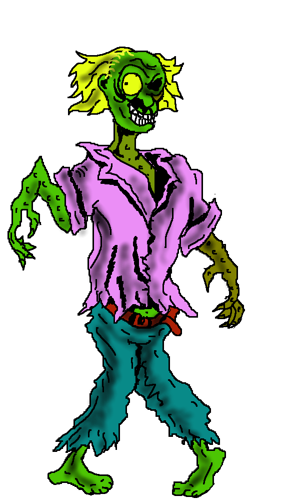 600x1000 Free Zombie Clip Art Pictures
