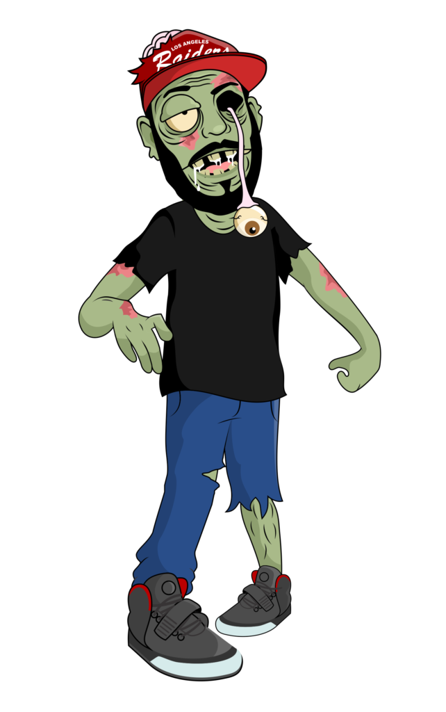 642x1024 Clipart Of Zombie