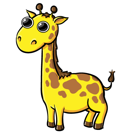 432x432 Singing Giraffe Cliparts