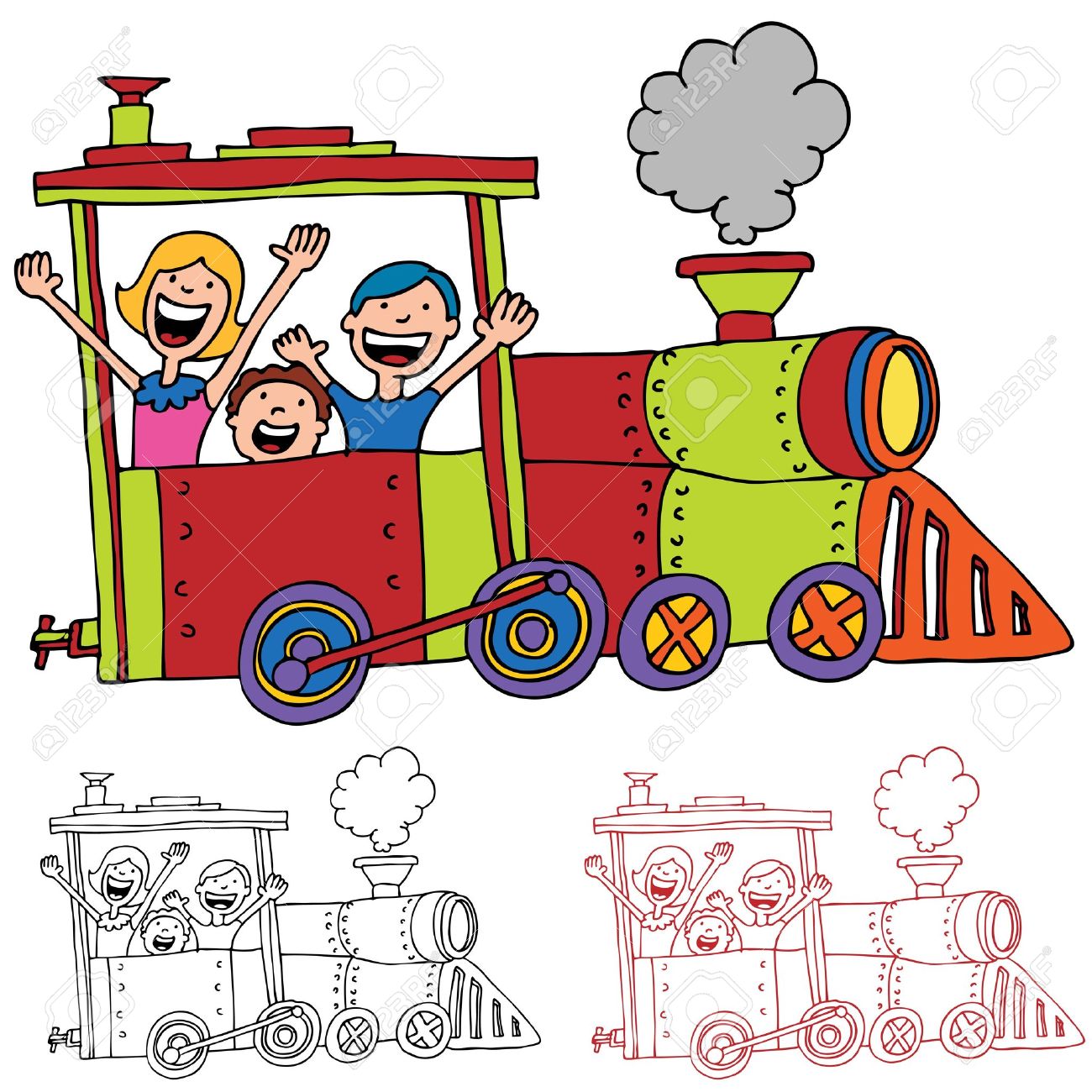 1300x1300 Locomotive Clipart Freight Train