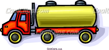 375x173 Fuel Truck Clip Art