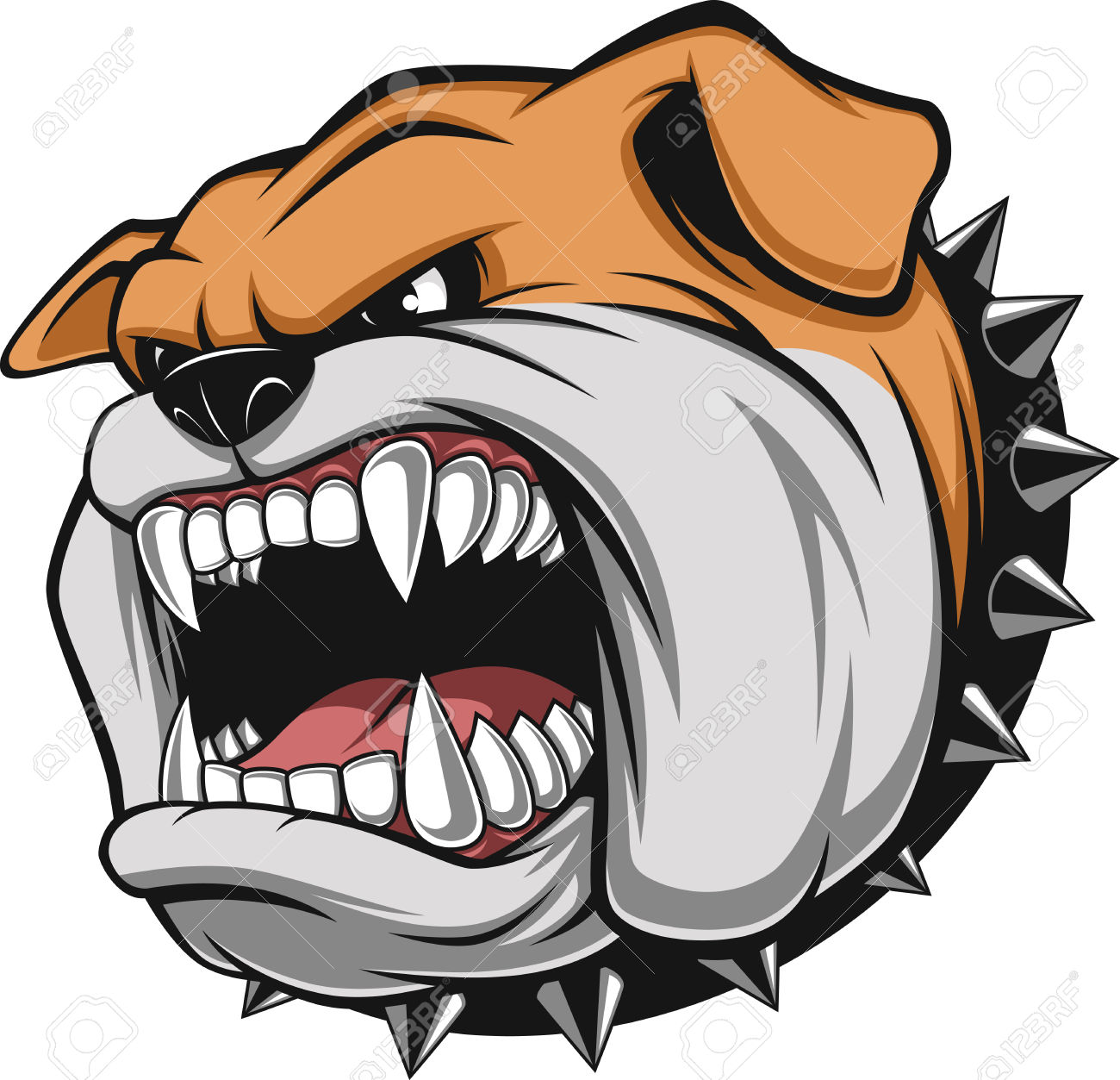 1300x1253 Bulldog Clipart Dog Tooth