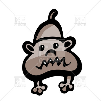 400x400 Funny Simple Cartoon Dog Royalty Free Vector Clip Art Image