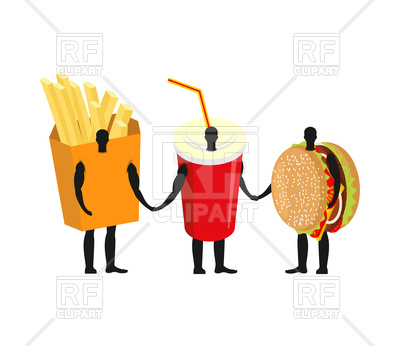 400x346 Fast Food Friends