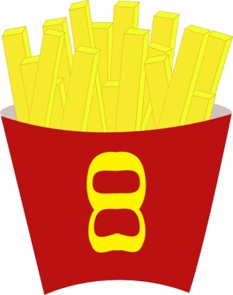 336x425 Free Download Of French Fries Clip Art Vector Graphic