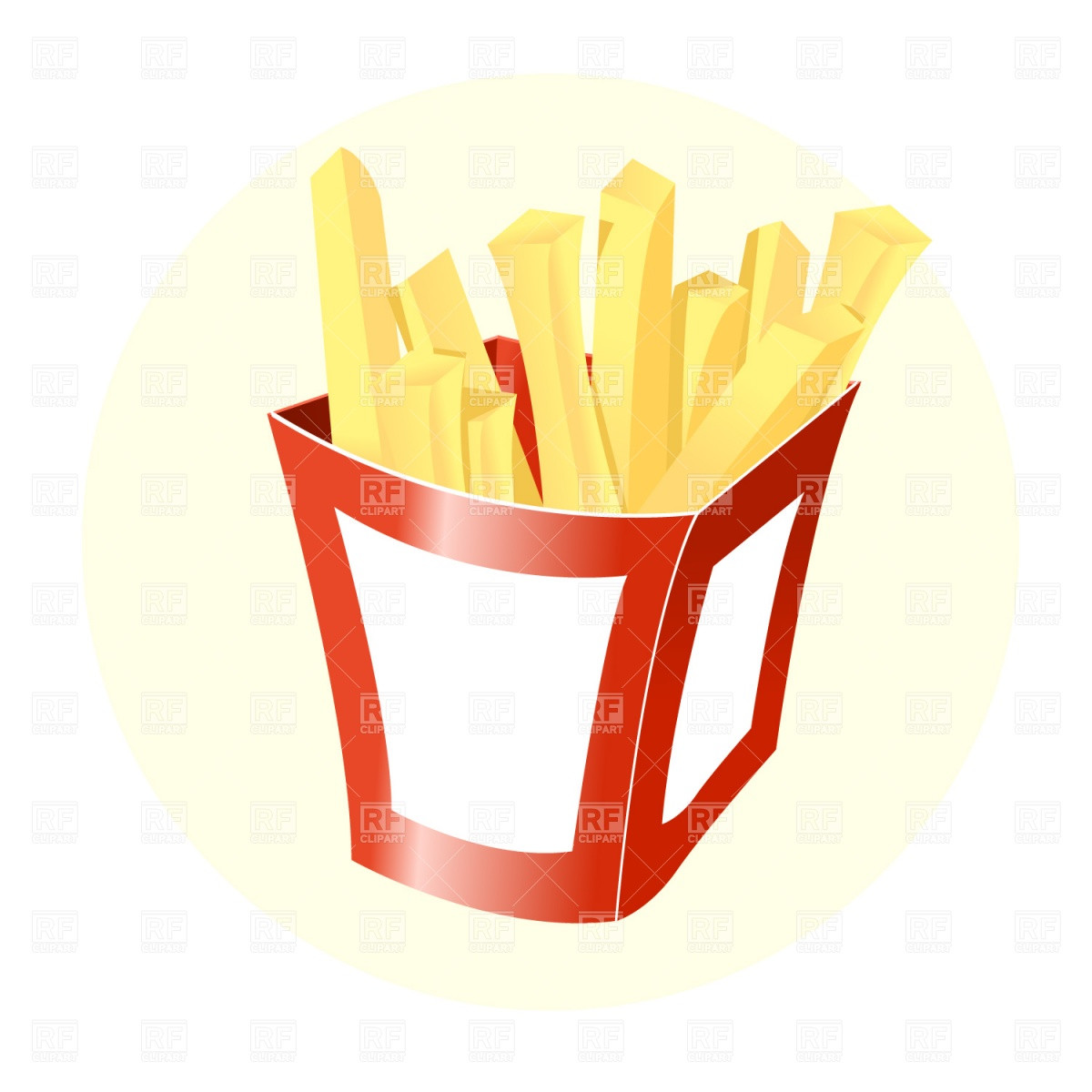 1200x1200 Clipart French Fries
