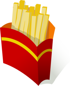 241x297 French Fries Clip Art