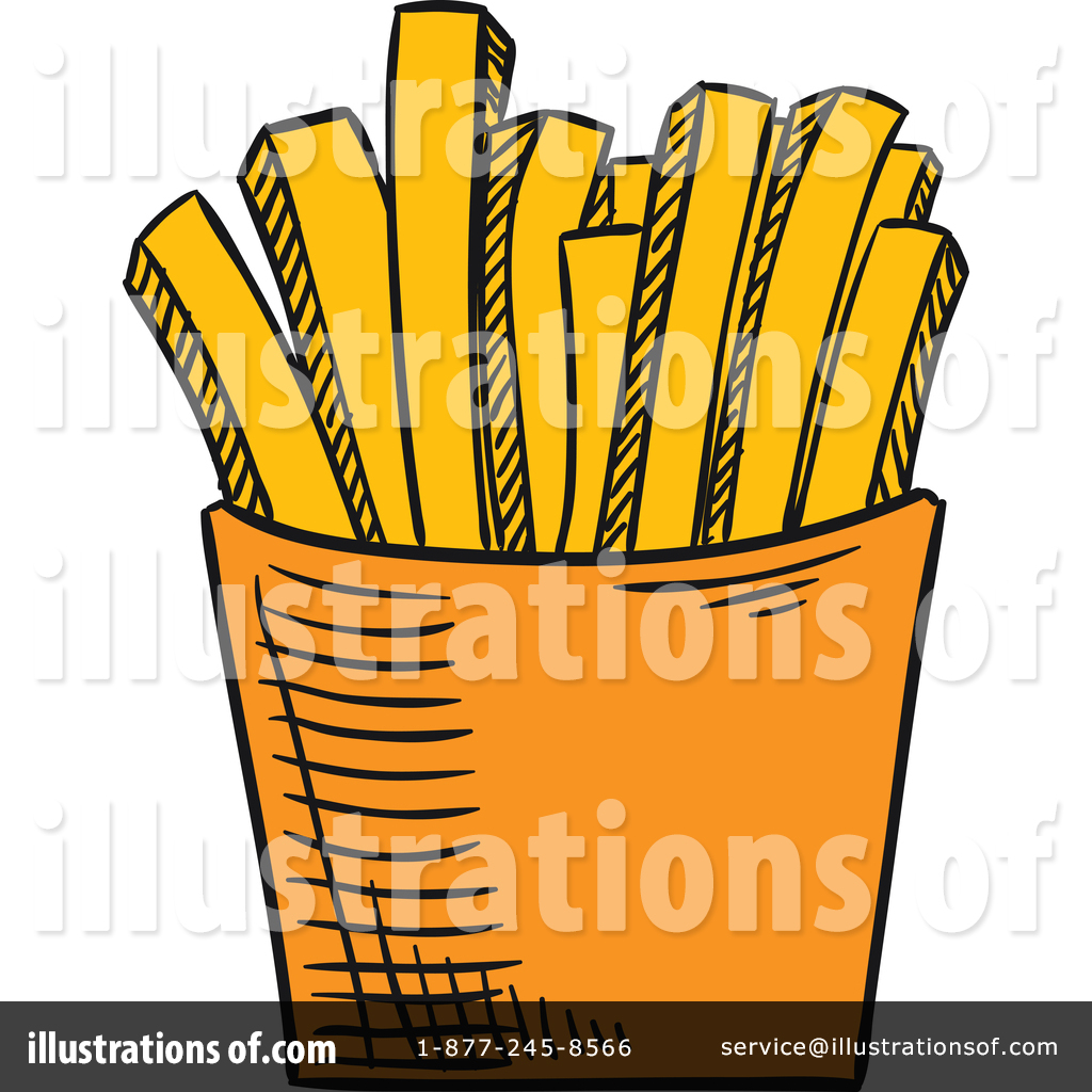 1024x1024 French Fries Clipart