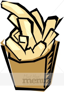 269x388 French Fries Clipart Fast Food Clipart