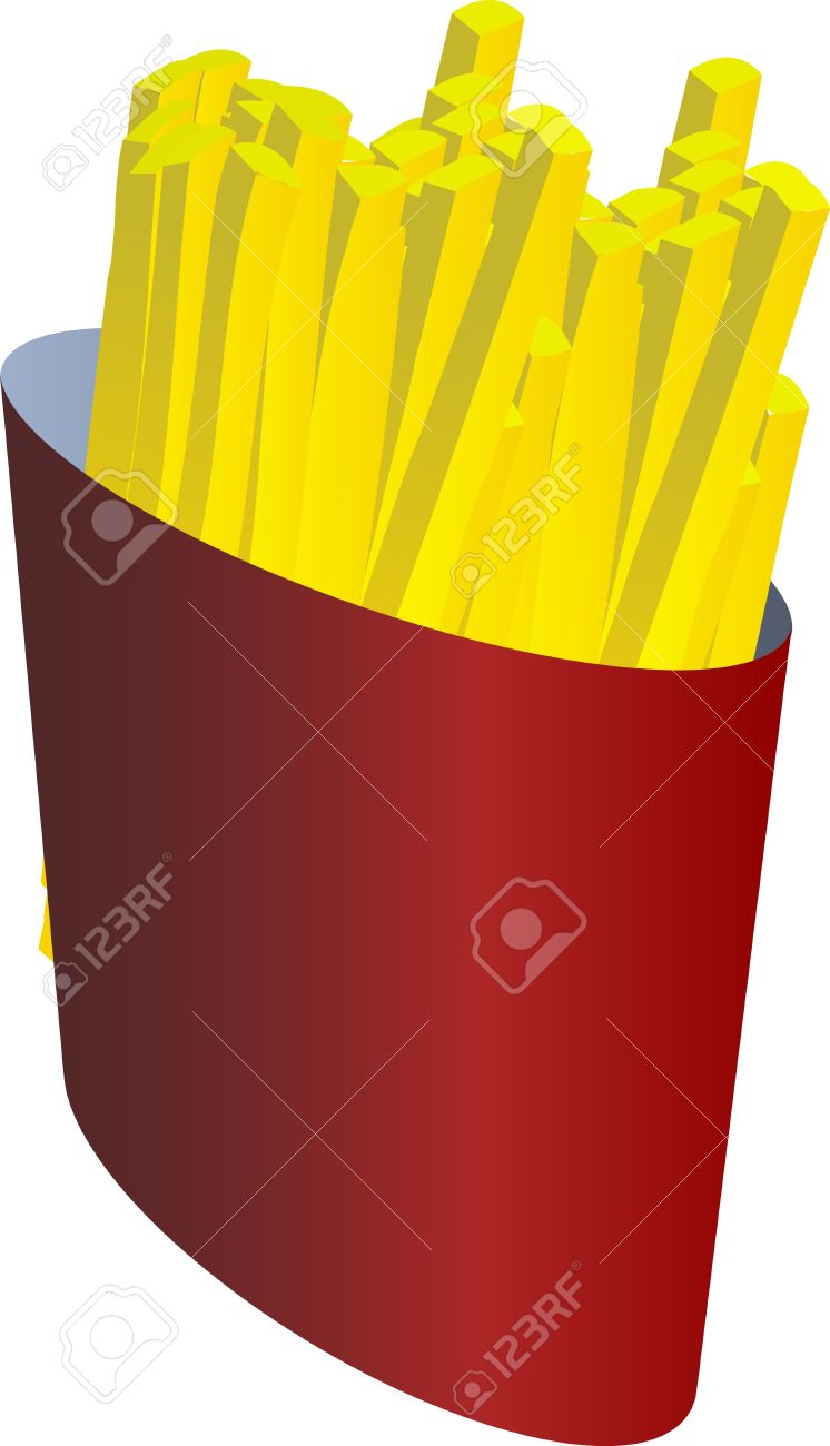 746x1300 Clip Art French Fries Clip Art