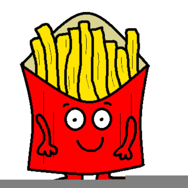 600x600 French Fry Clipart Free Free Images