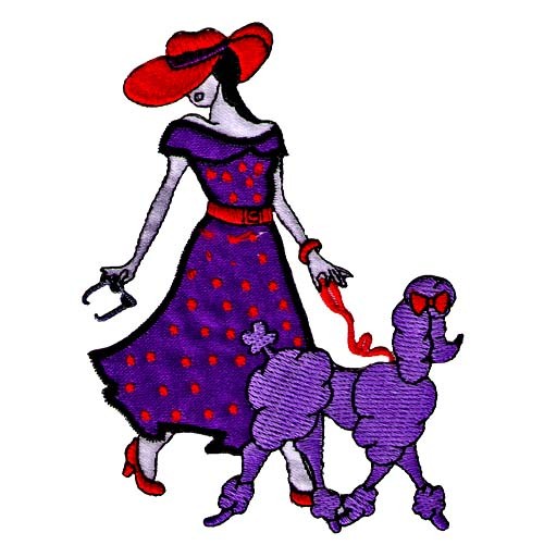 500x501 French Poodle Clipart Desktop Backgrounds