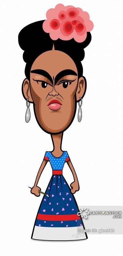 Frida Kahlo Clipart at GetDrawings | Free download