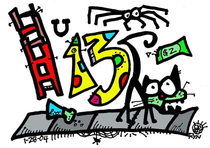 420x296 Friday The 13th Clipart Group