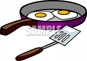 350x248 Fried Egg Clipart Hot Frying Pan