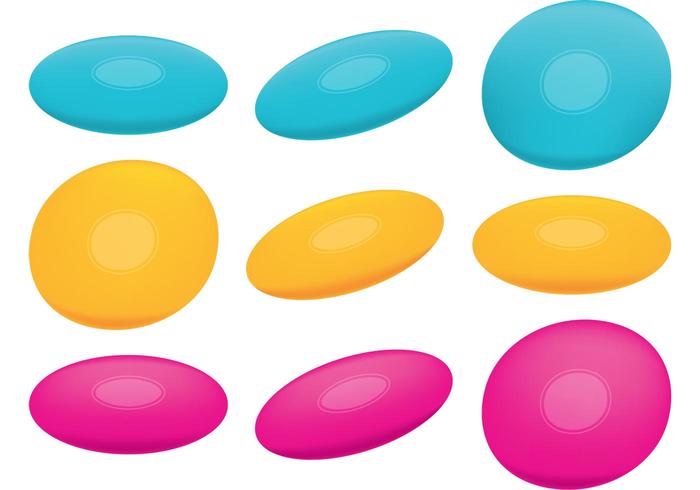 700x490 Frisbee Vectors