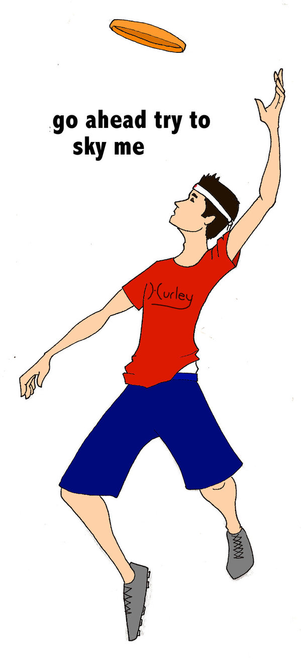 599x1335 Ultimate Frisbee Champion Clipart