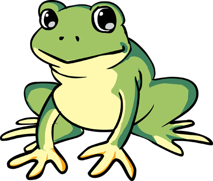 432x368 Cartoon Frog Pictures A Cartoon Frog Free Download Clip Art Free