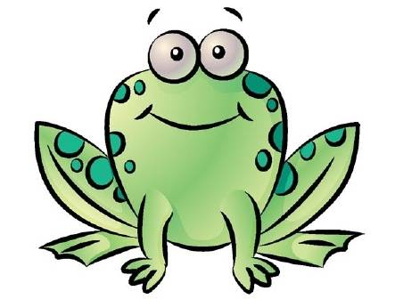 443x336 Free Animated Frog Clipart