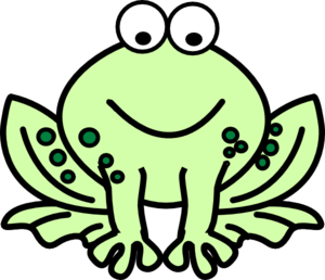 300x258 Free Cute Frog Clip Art Clipart Images