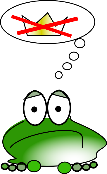 366x592 Not A Frog Prince Clip Art
