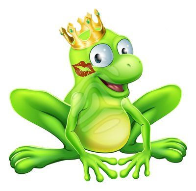 400x389 Cartoon Frog Frog Prince Cartoon