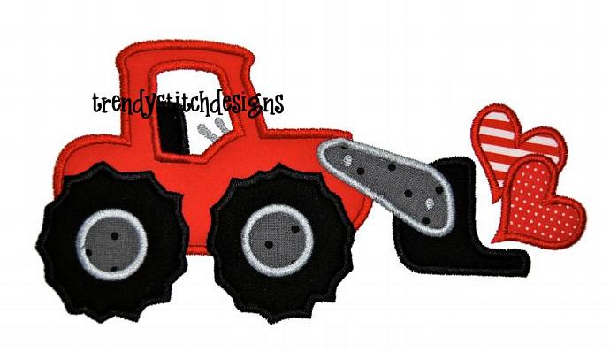 690x398 Front End Loader Hearts Applique By Trendystitchdesigns On Zibbet