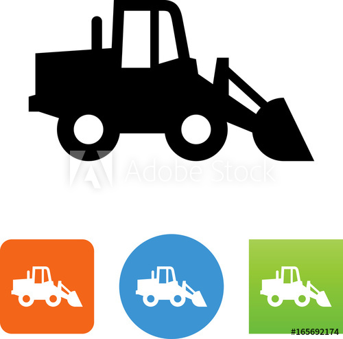 500x493 Front End Loader Icon