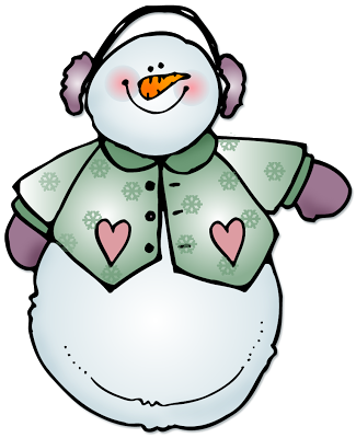 325x400 Mr. Mrs. Snowman Clipart