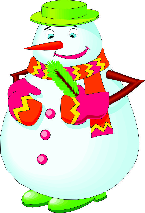 586x862 Snowman Clip Art Download