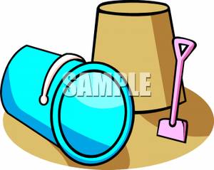 300x239 Sand Castle Clipart Shovel