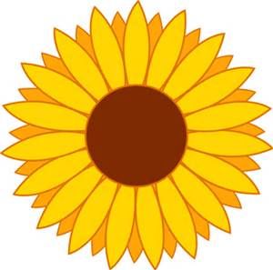 300x297 Sunflower Clip Art
