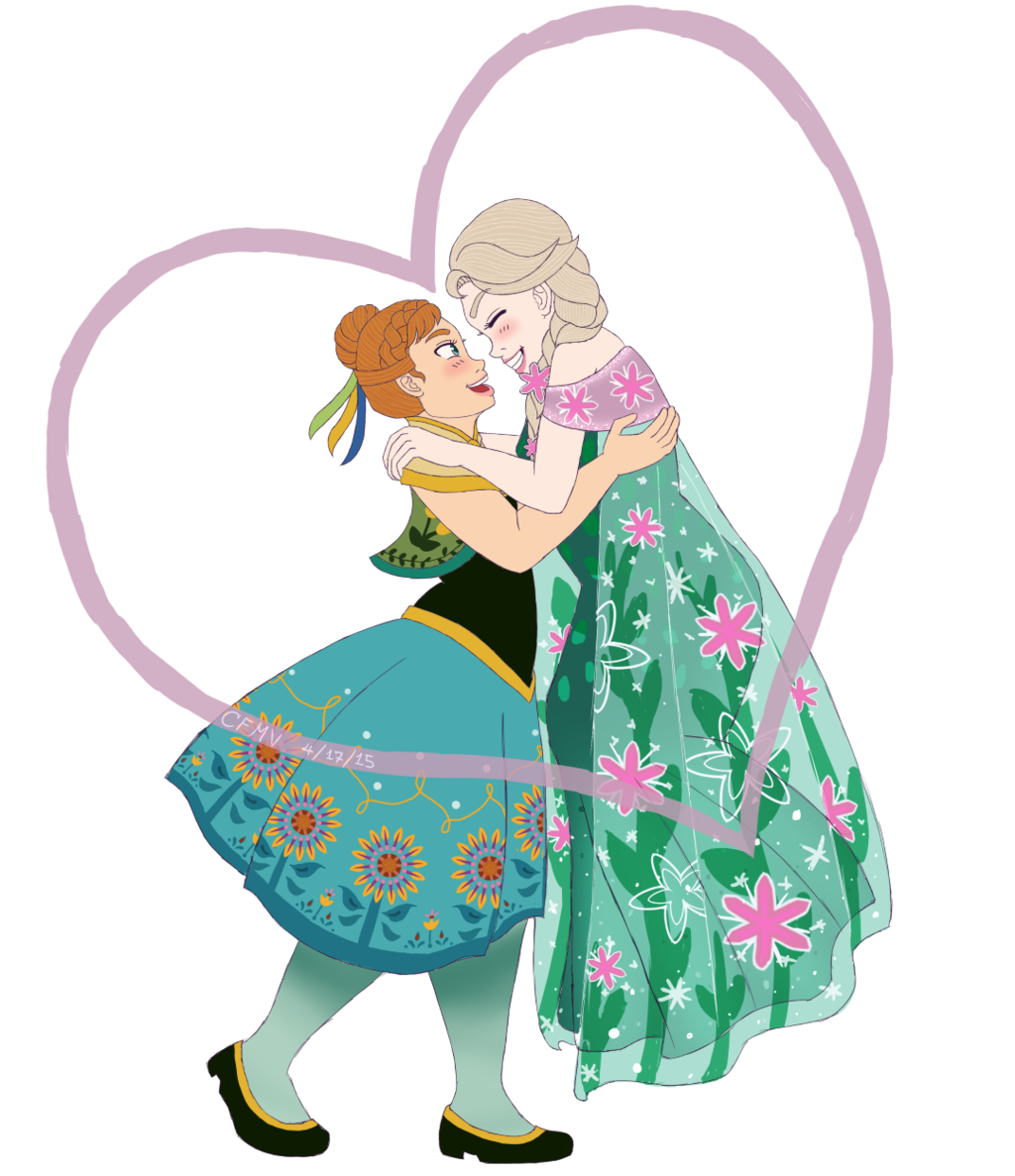 1024x1187 Frozen Fever Love By Cfmv