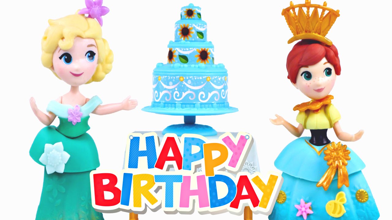 1280x720 Disney Frozen Little Kingdom Dolls Frozen Fever Celebration +