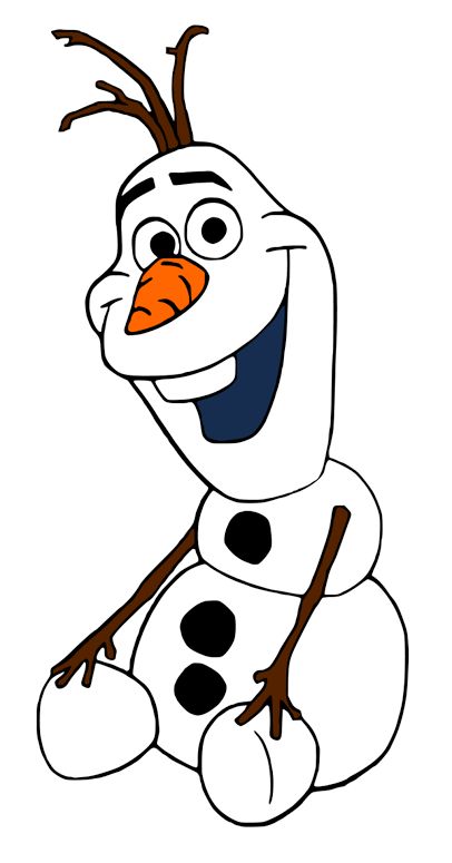 Frozen Olaf Coloring Pages at GetDrawings | Free download