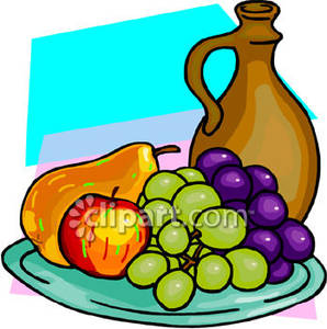 298x300 Plate Clipart Fruit Plate