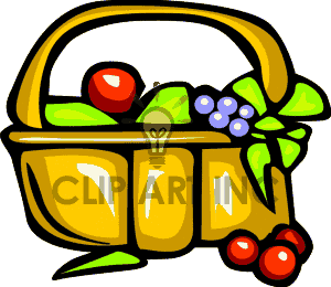 300x260 Fruits Basket Clipart Clipart Panda